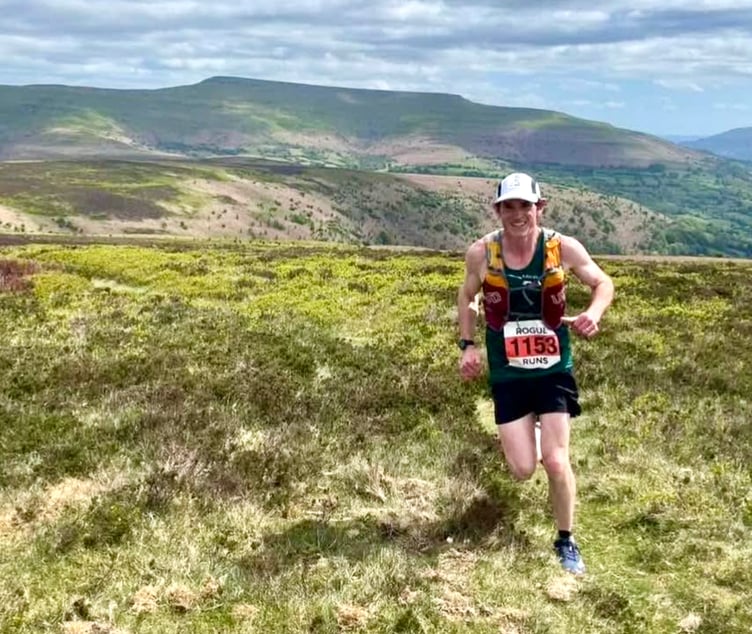 Just a few miles more for marathon man Rich Foster!