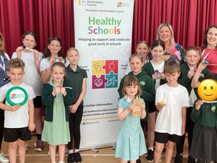 Lea Primary School earns first Healthy Schools Award