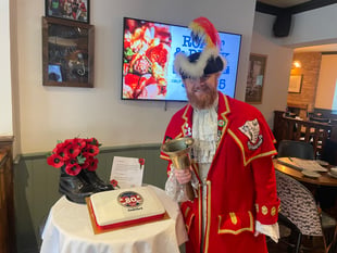 Oyez! Jer Holland makes history at Town Crier Championships