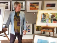 Artist Al Blethyn exhibits at Urchins Gallery 