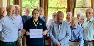 Catholic men's group donates £1,725 to EnviroAbility