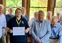 Catholic men's group donates £1,725 to EnviroAbility