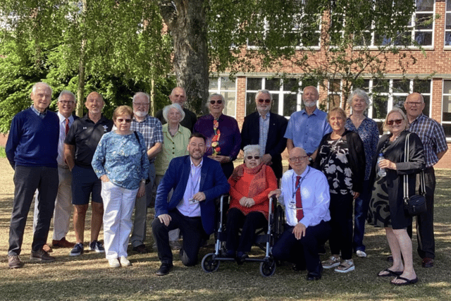 Former John Kyrle High School staff reunite