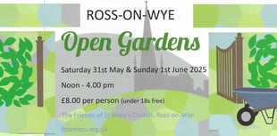 Explore Ross-on-Wye's Open Gardens Scheme