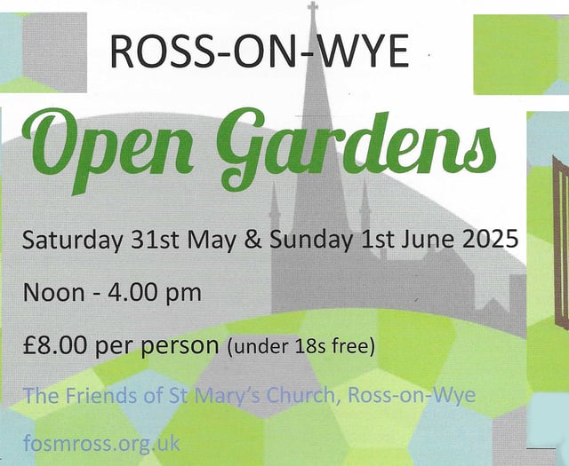 Explore Ross-on-Wye's Open Gardens Scheme