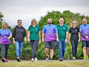 150-mile charity walk for mental health awareness