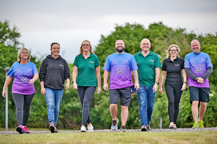 Ellie's angels charity walk