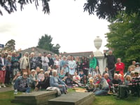 Churches in Ross-on-Wye celebrate Pentecost with picnic