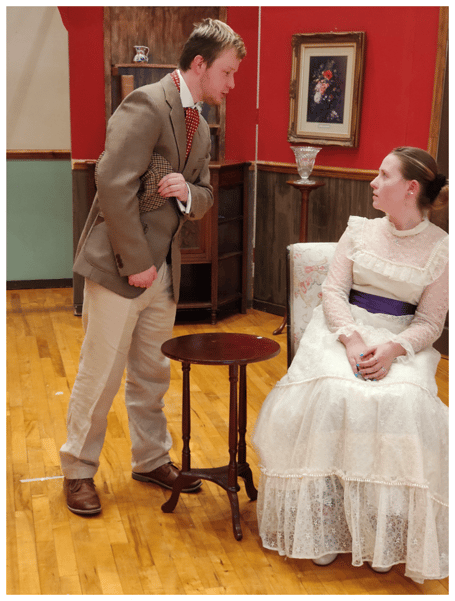 Snap shot of the play.