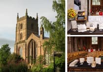Herefordshire Romanesque stone carvings by Llangarron artists at Leominster Priory