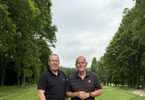 By George – duo win stableford by six points!