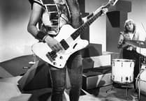 Memorial Bench for musicians Pete Watts and Buffin