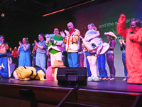 Annual staff masked singer at Haberdashers