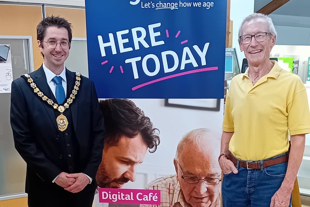 Mayor highlights Digital Cafe's impact on older residents