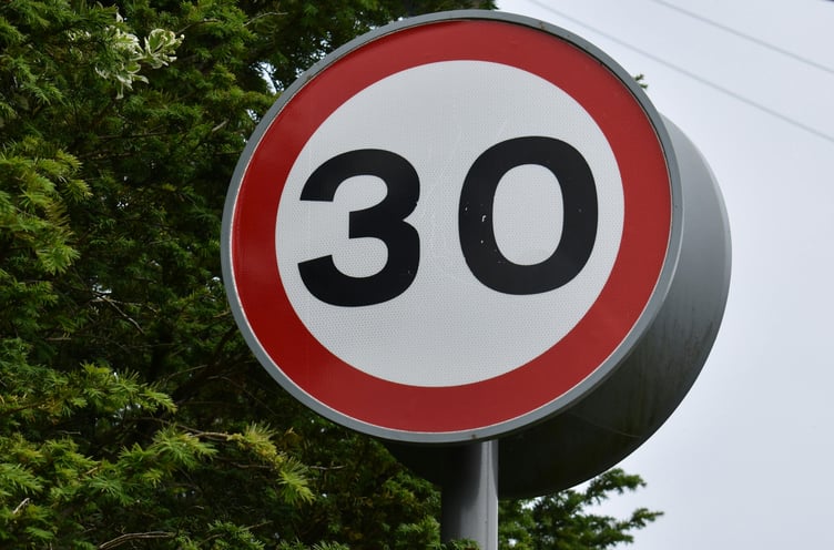 Speed sign