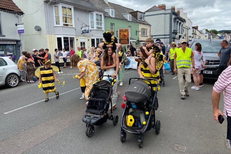 Making a buzz at Monmouth Carnival