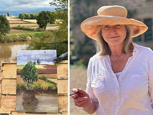 Artist captures Herefordshire's beauty in debut art exhibition