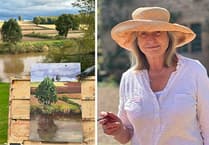 Artist captures Herefordshire's beauty in debut art exhibition
