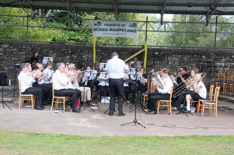 The Ross band plays I Want To Hold Your Hand by The Beatles