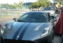 Elegant arrivals for John Kyrle High School 's Prom