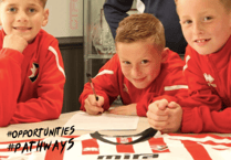 Young footballers join Cheltenham Town
