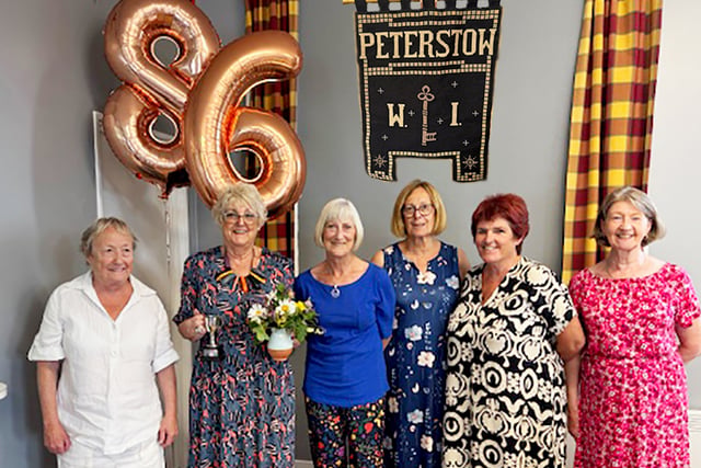 Peterstow WI's 86th anniversary party