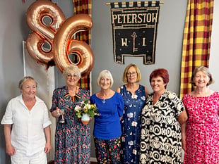 Peterstow WI's 86th anniversary party