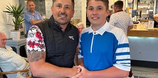 Ross junior golfing sensation Harvey shows adults the way