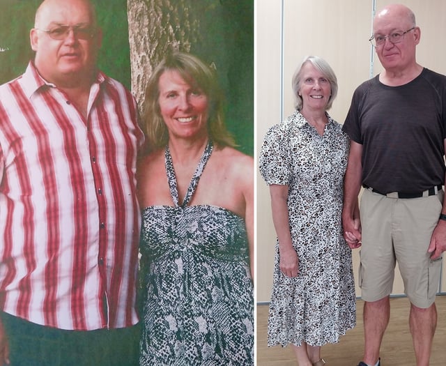 Lifestyle changes couple lose eight stone with Slimming World