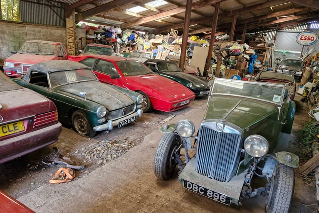 Massive barn-find with 200 cars going under the hammer