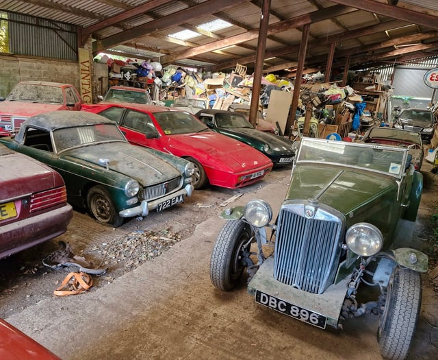 Massive barn-find with 200 cars going under the hammer