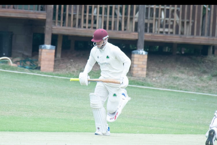 Anthony James hit 64 for Aston Ingham 1sts. Library picture.