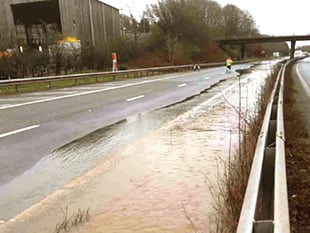 M50 drainage works to tackle flooding