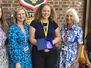 Ella wins Shawcross Prize for law aspiration