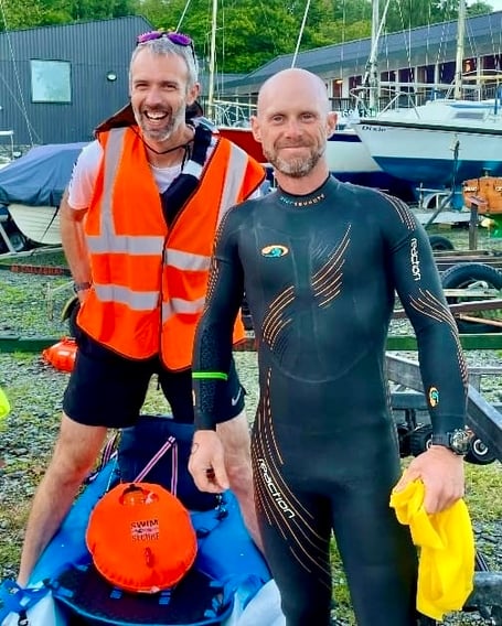 Sam Weale will be running, swimming and cycling from London to Paris