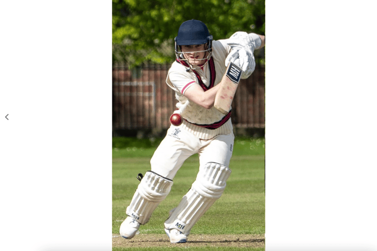 Gus Carini-Roberts scored 57 for Aston 1sts