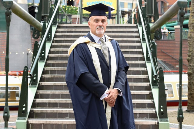 Graduate finally celebrates MA after ten-year wait