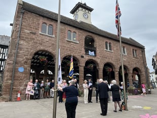 Flag raising ceremony marks Korean War armistice anniversary
