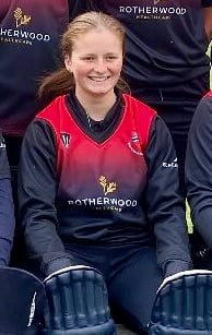 Chloe Tingle scored 44 for Ross. Photo: Herefordshire Cricket