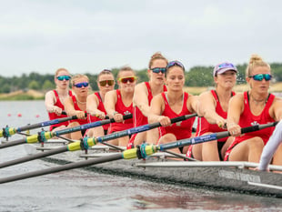 Violet makes Welsh waves on London 2012 Olympic lake 