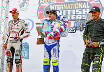 Grasstrack racers show their class at packed Masters event