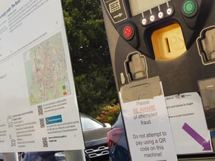 Fake QR codes in county's car parks cause warning