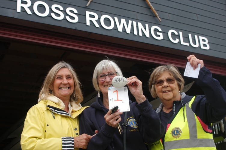 Duck race winner