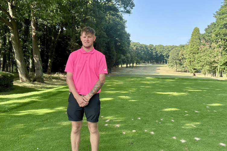 Jordan Hughes took Ross Golf Club's Mike Lane Trophy