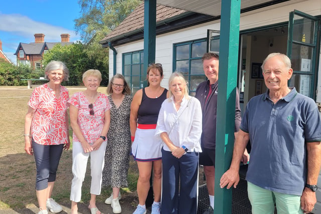 Lawn Tennis Association president visits Ross