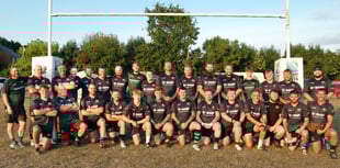 Bog Trotters fundraising at charity rugby match