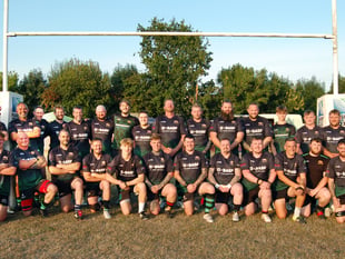 Bog Trotters fundraising at charity rugby match