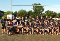 Bog Trotters fundraising at charity rugby match