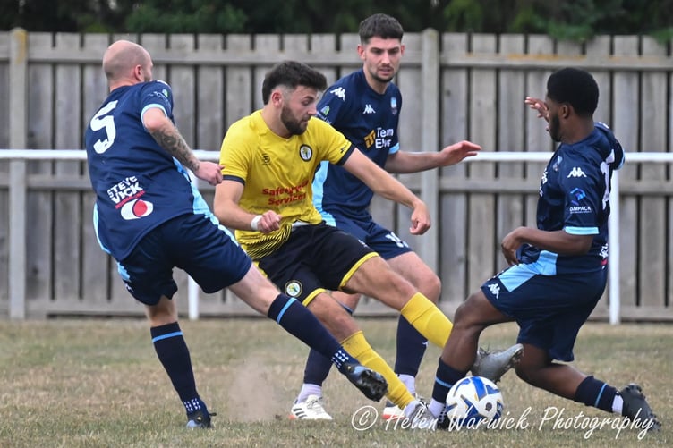 The Daffs made it through to the second qualifying round of the FA Vase for only the third time in their history. Photo: Helen Warwick