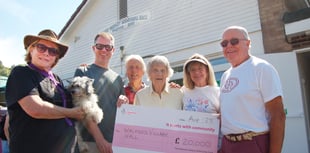 Walford Village Hall benefits from £20,000 National Lottery grant 